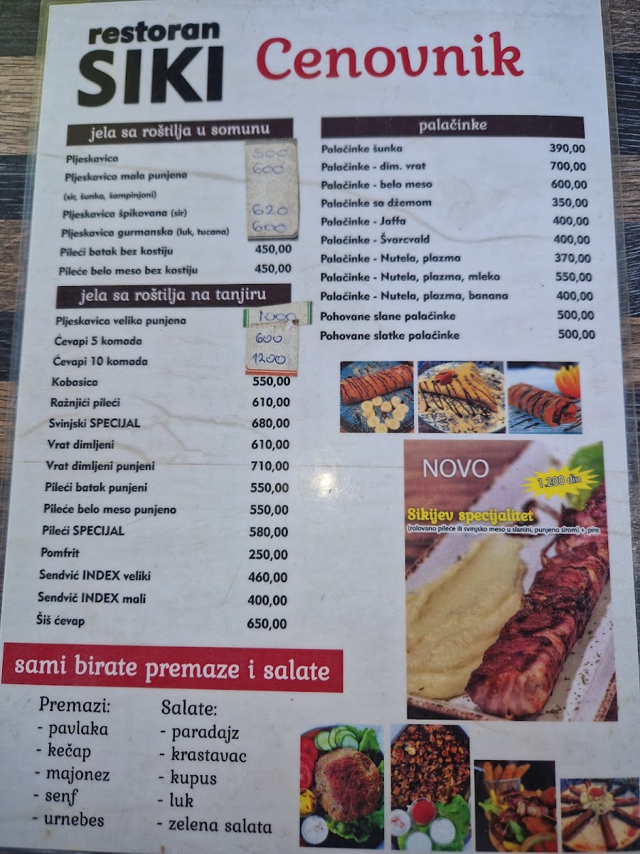 Menu Restournt Siki-9